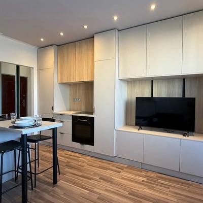 Rent of a modern furnished studio, Bratislava-Petržalka, Slovakia